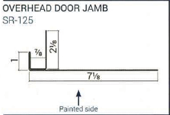 Overhead Door Jamb 125