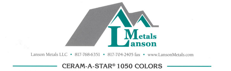 lanson metals color chart header